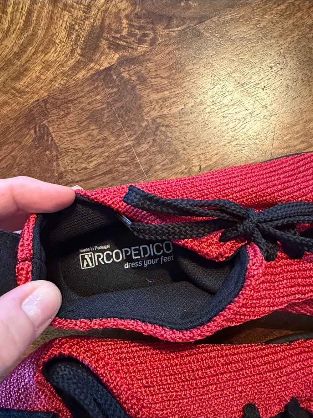 Arcopedico Knit Lace-Up Shoes - new. Size 38 - Picture 4 of 8